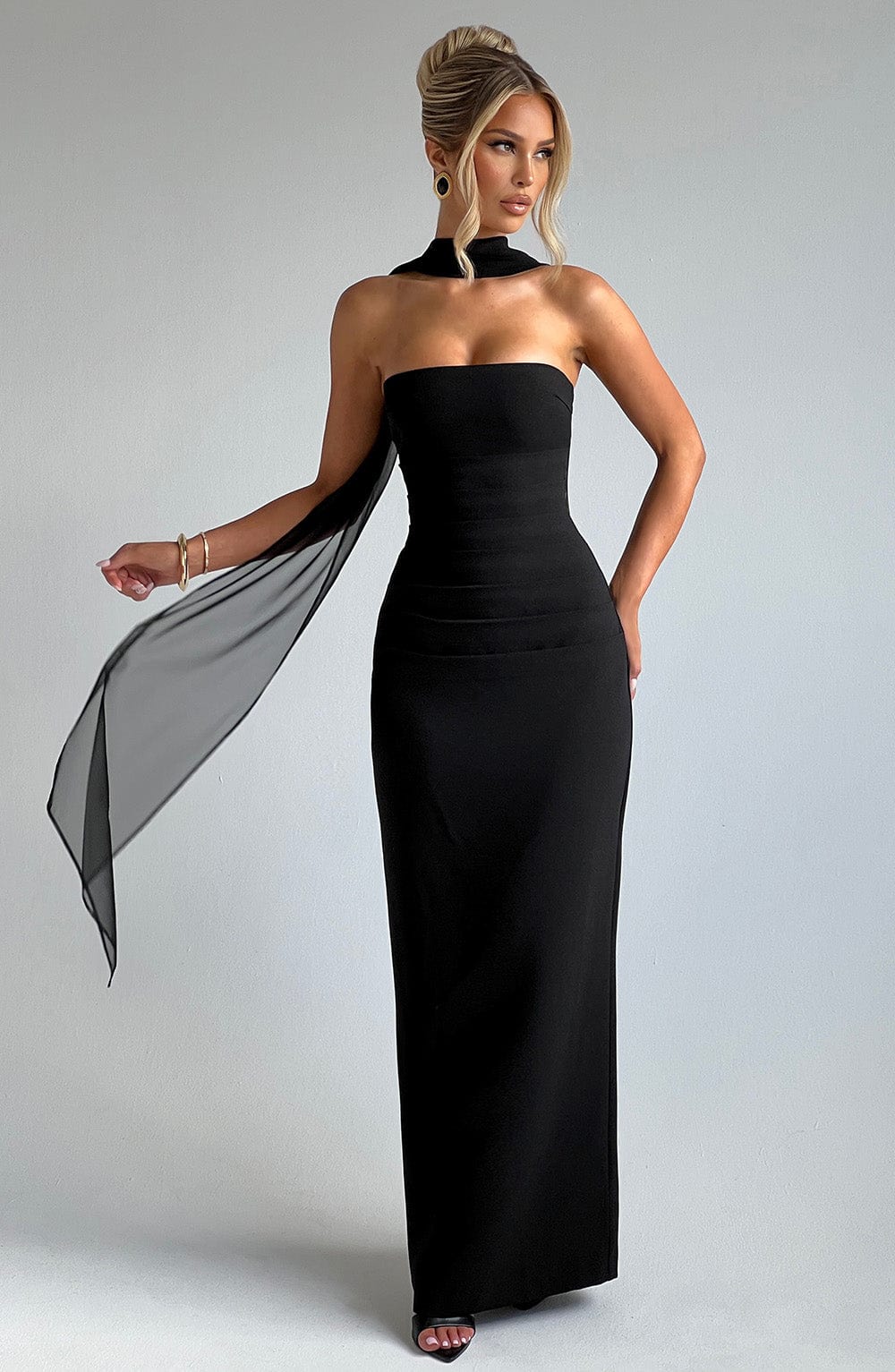Abito Maxi Yulia Nero