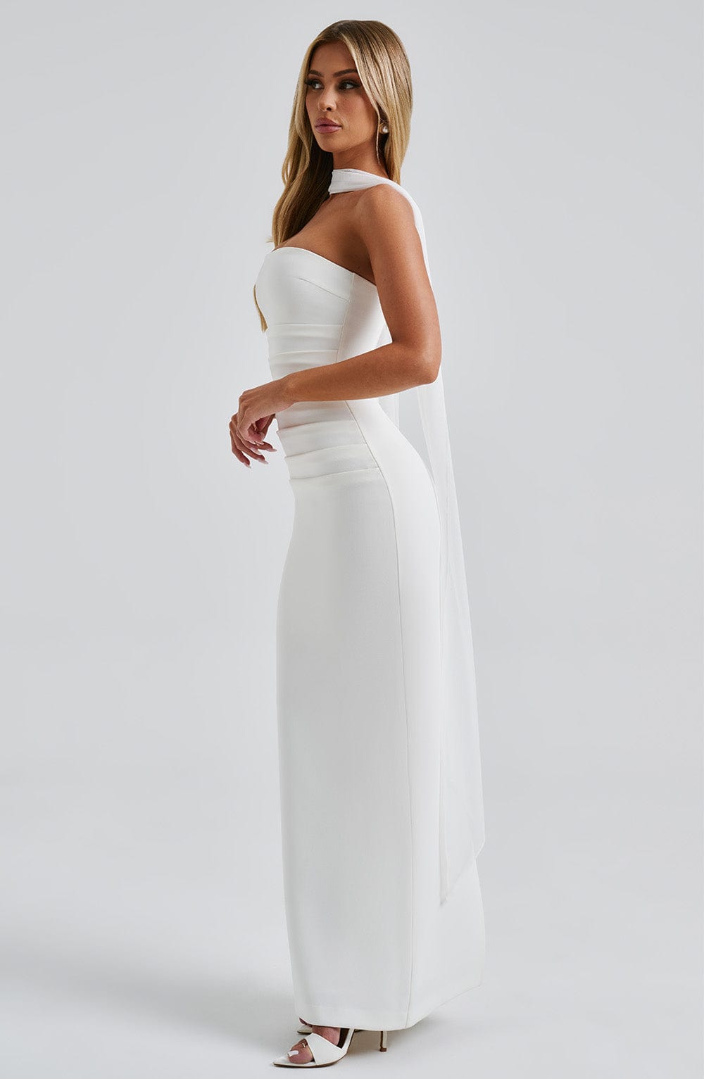 Abito Maxi Yulia Avorio