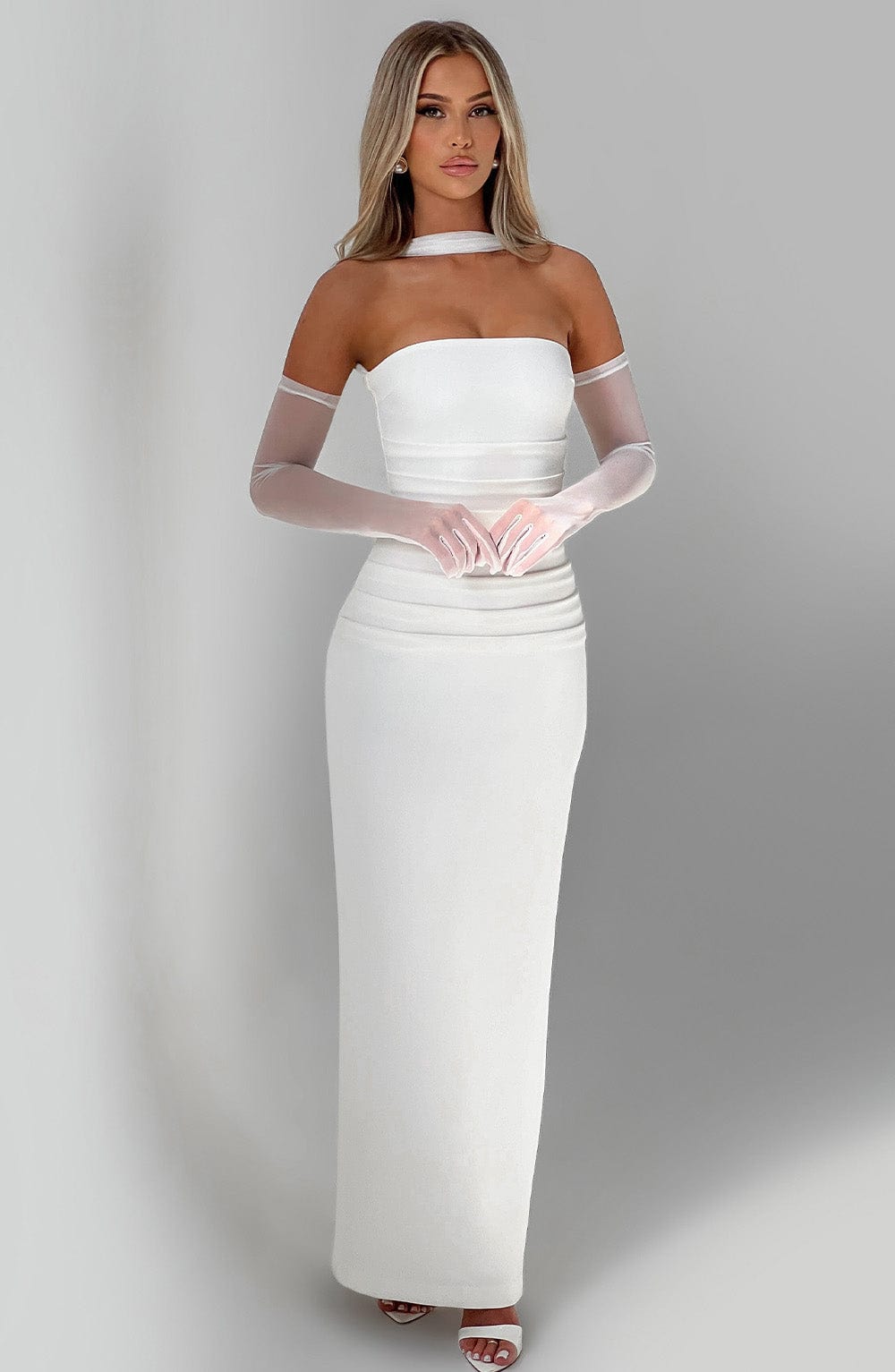 Abito Maxi Yulia Avorio