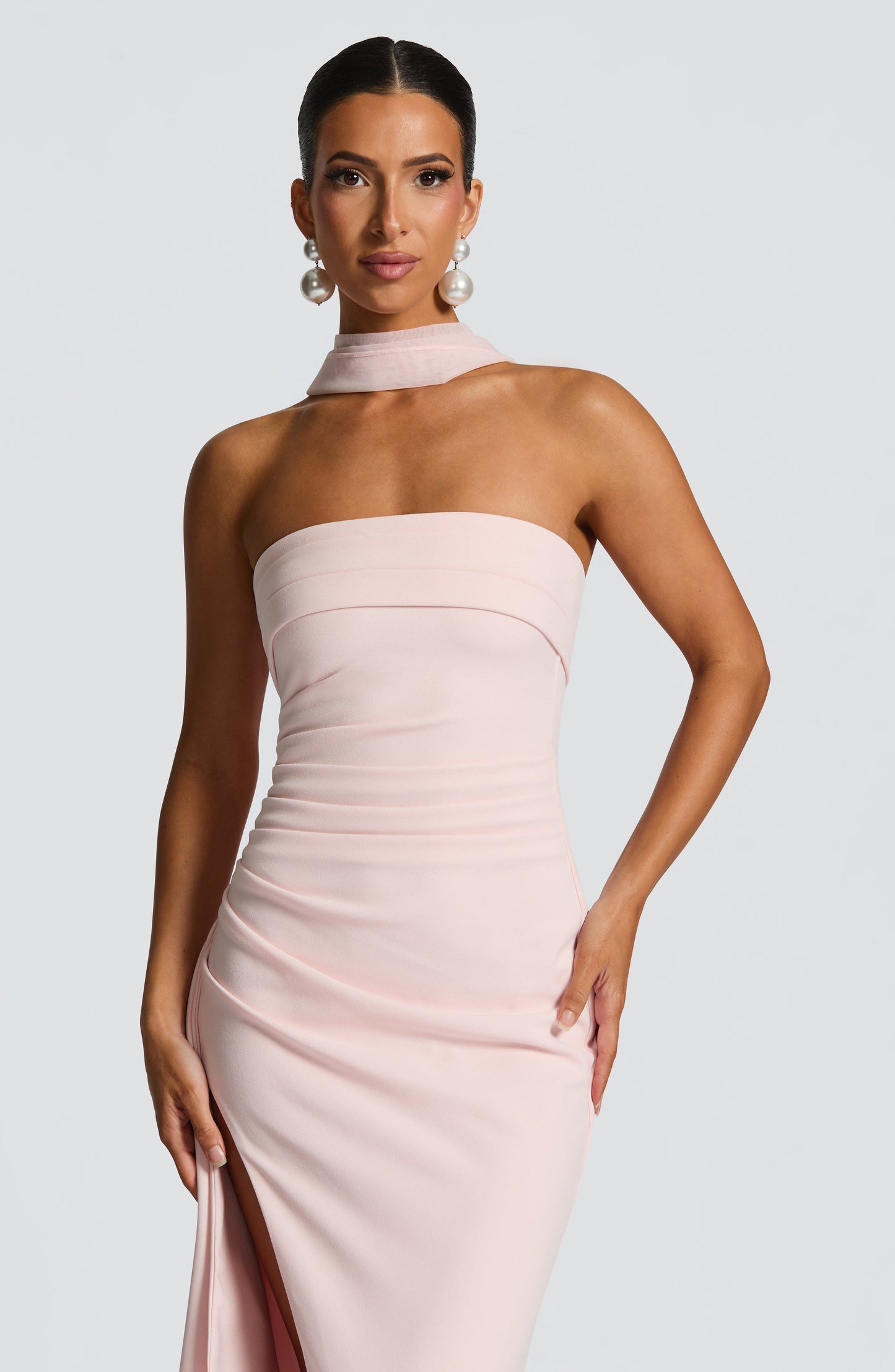 Abito Maxi Rosa Zafira