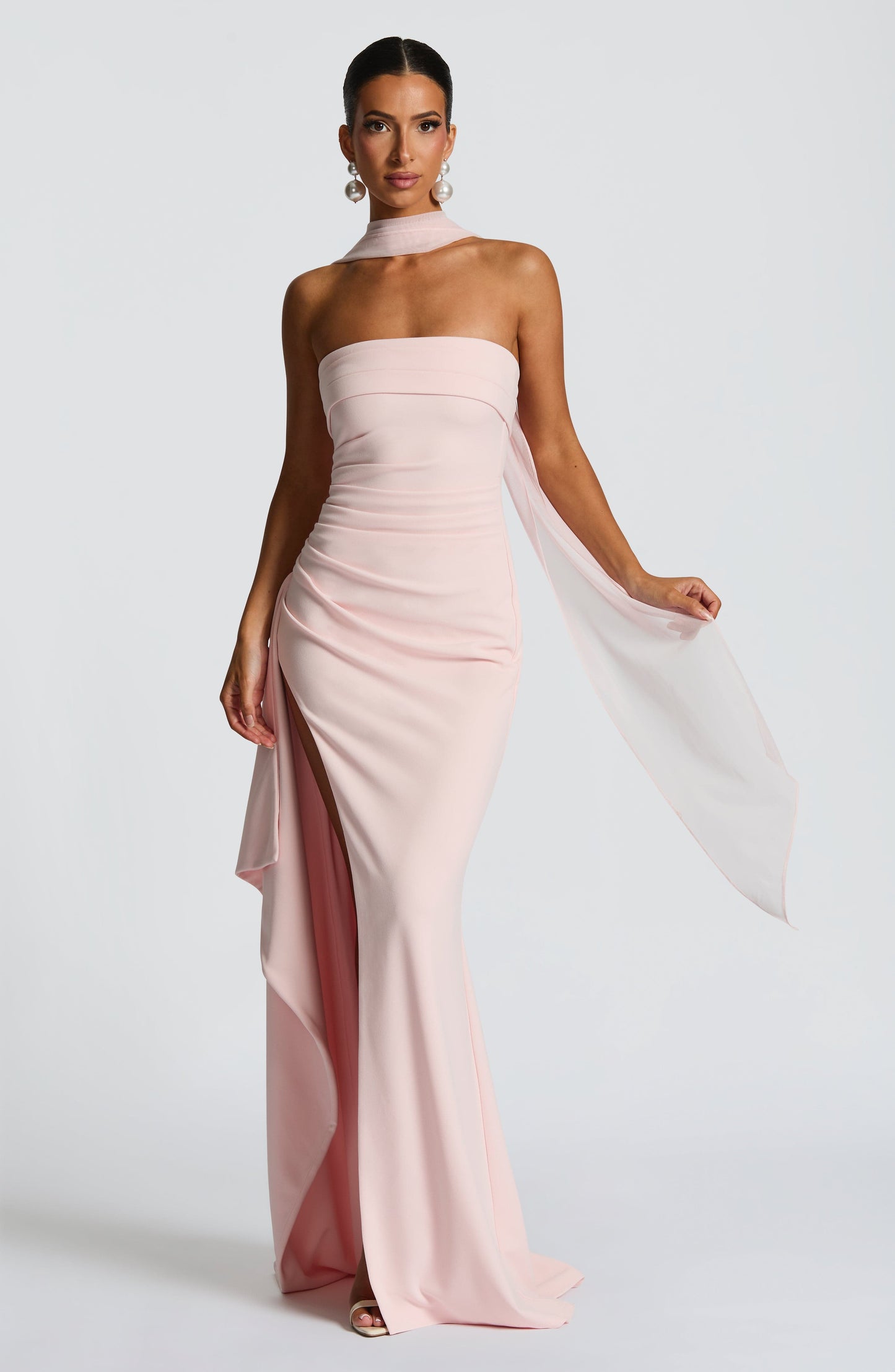 Abito Maxi Rosa Zafira