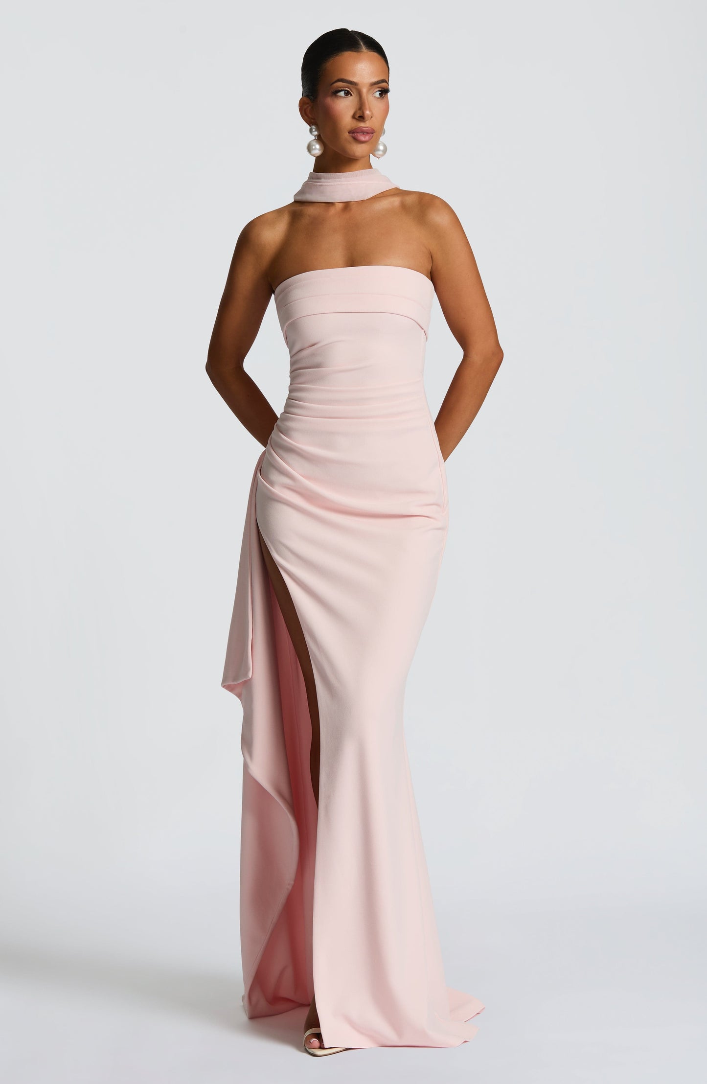 Abito Maxi Rosa Zafira