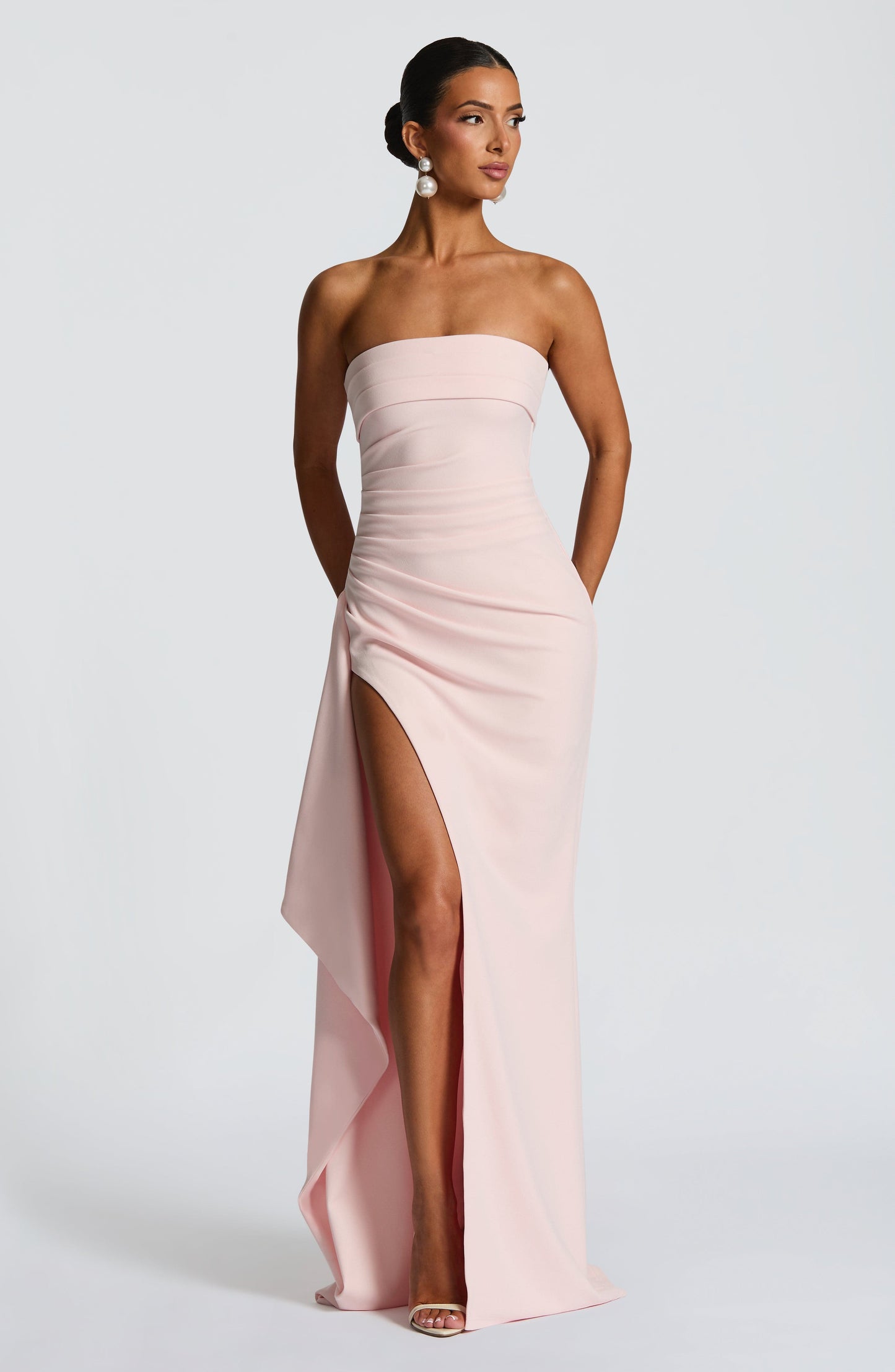 Abito Maxi Rosa Zafira