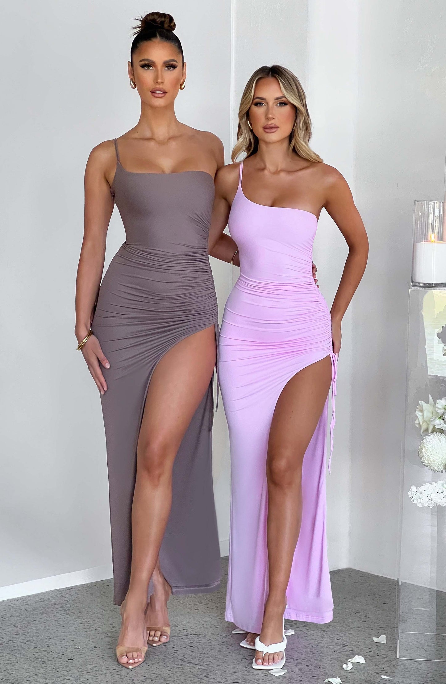 Abito Maxi Rosa