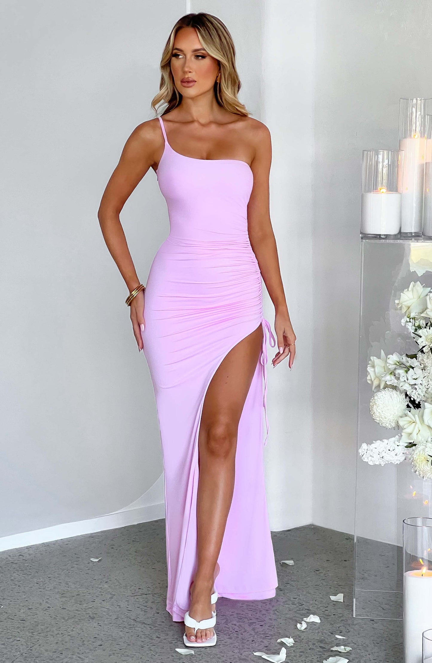 Abito Maxi Rosa