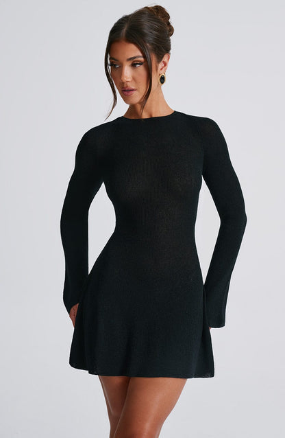 Adalee Mini Dress Nero