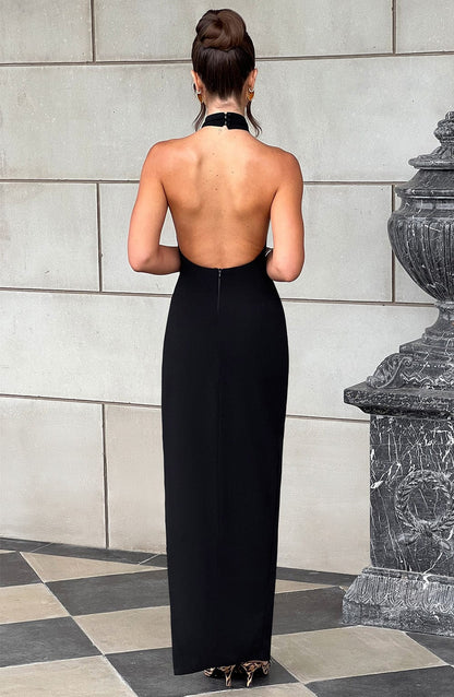 Abito Maxi Adalia Nero