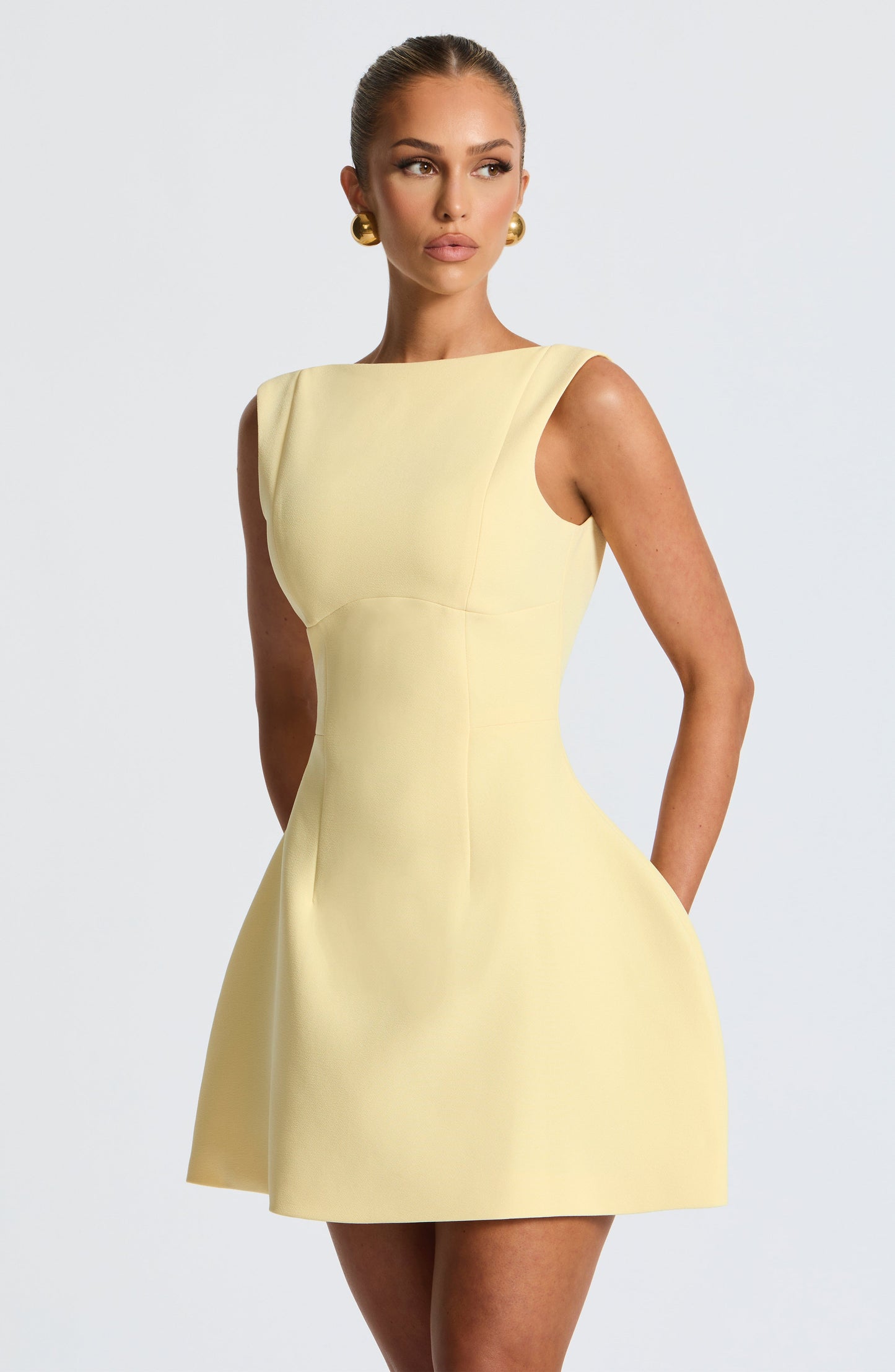 Abito Alana Mini Giallo