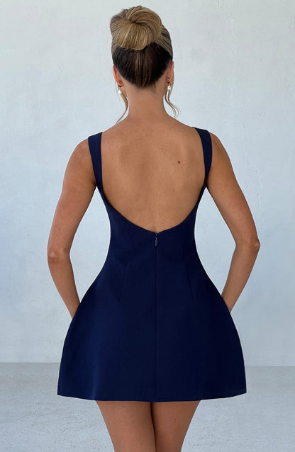Abito Alana Mini Blu