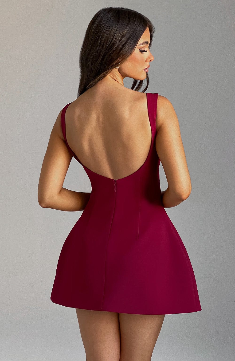 Vestito Alana Mini - Vino