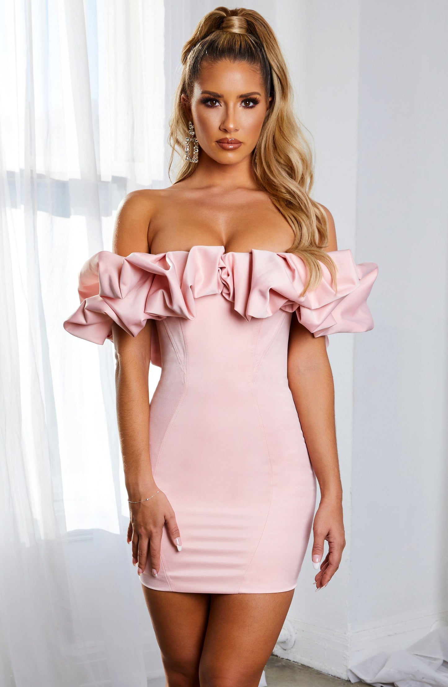Abito Mini Rosa Allie