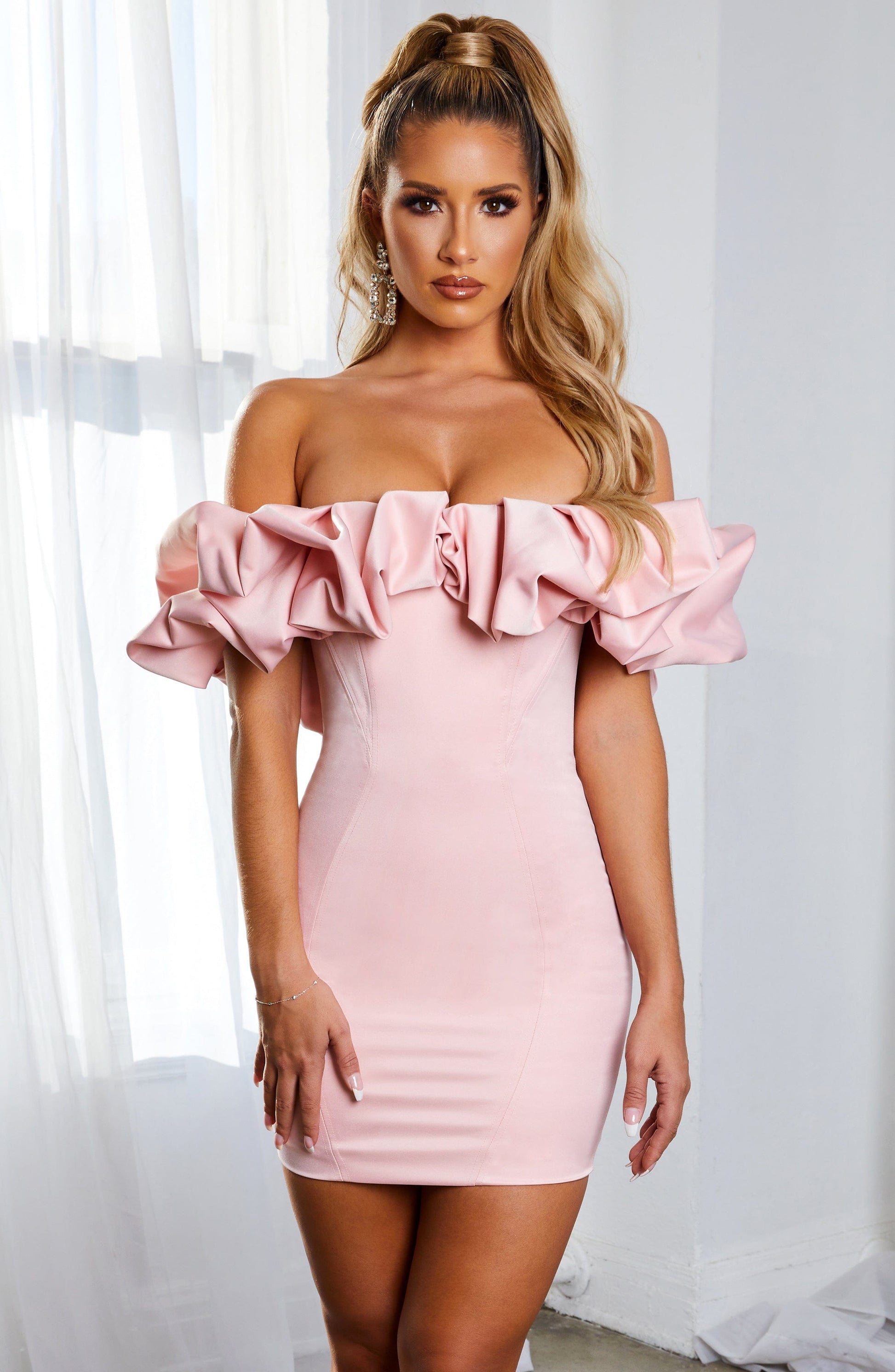 Abito Mini Rosa Allie