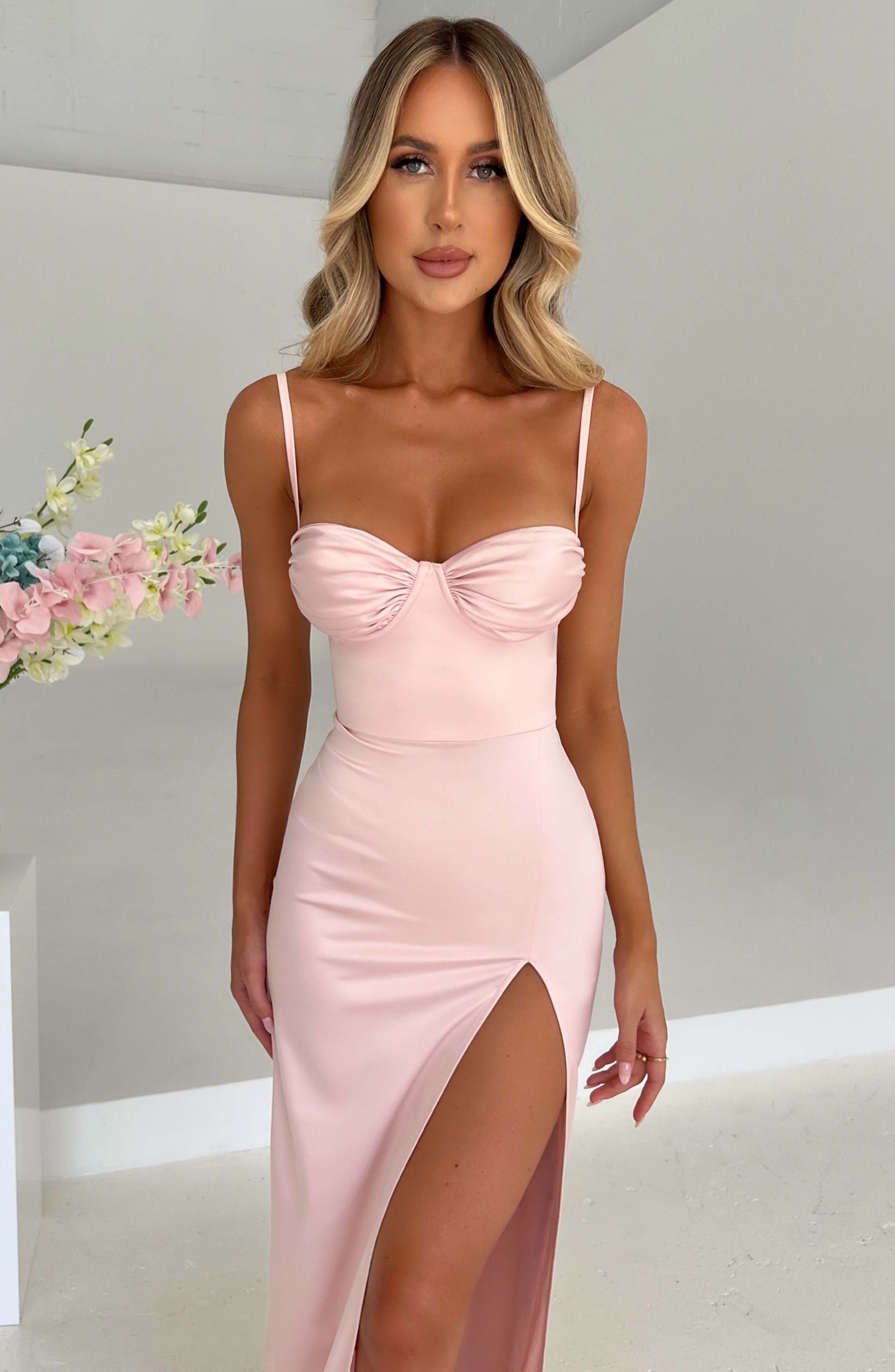 Abito da sera in rosa
