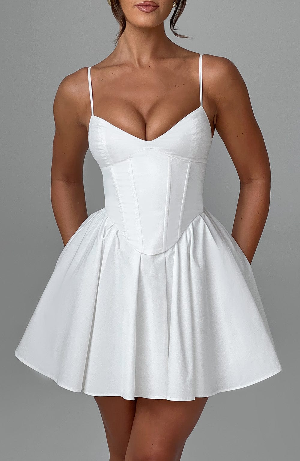 Abito da Donna Analeigh Mini - Avorio