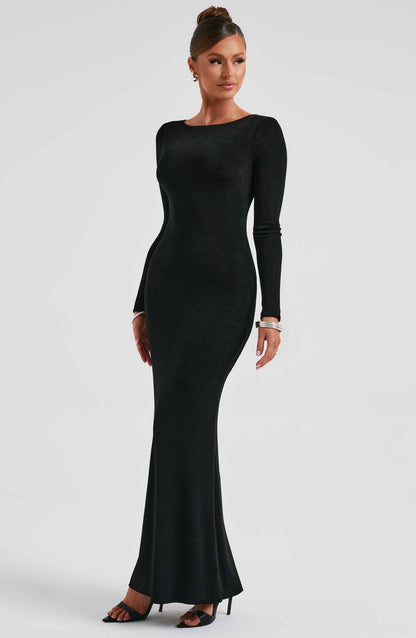 Abito Maxi Anastassia Nero