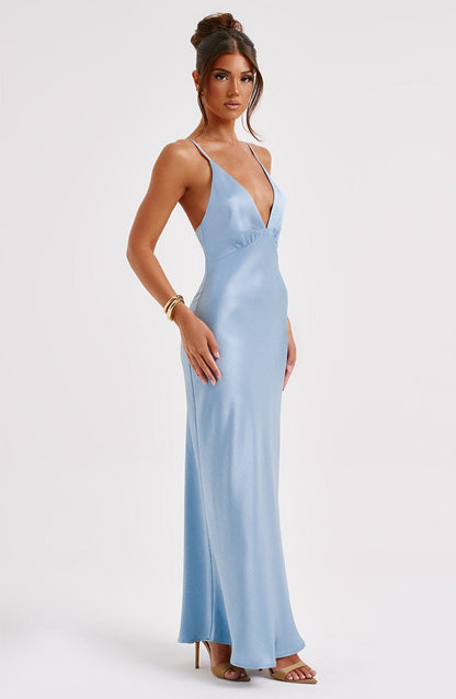 Abito Maxi Turquoise Donna
