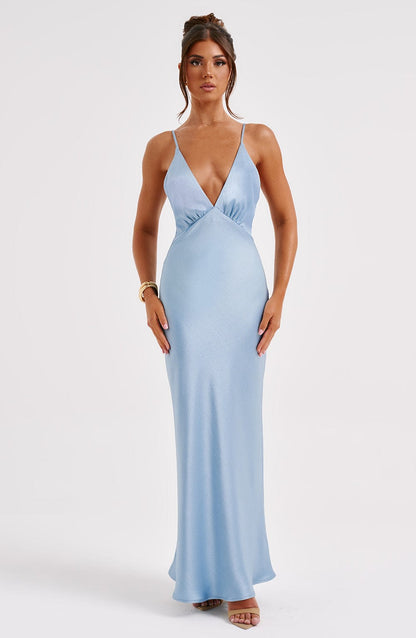 Abito Maxi Turquoise Donna