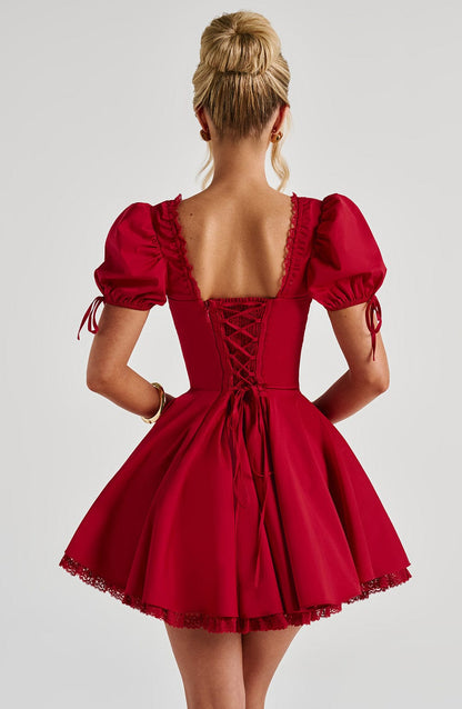 Abito Mini Rosso