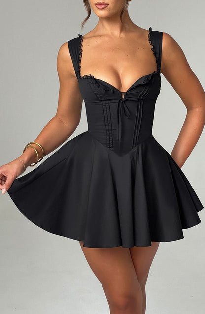 Vestito nero mini Antonella