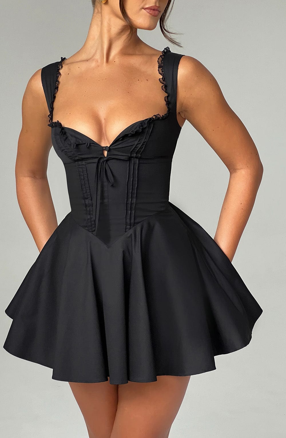 Vestito nero mini Antonella