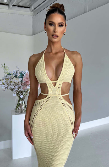 Abito Maxi Arabella Giallo