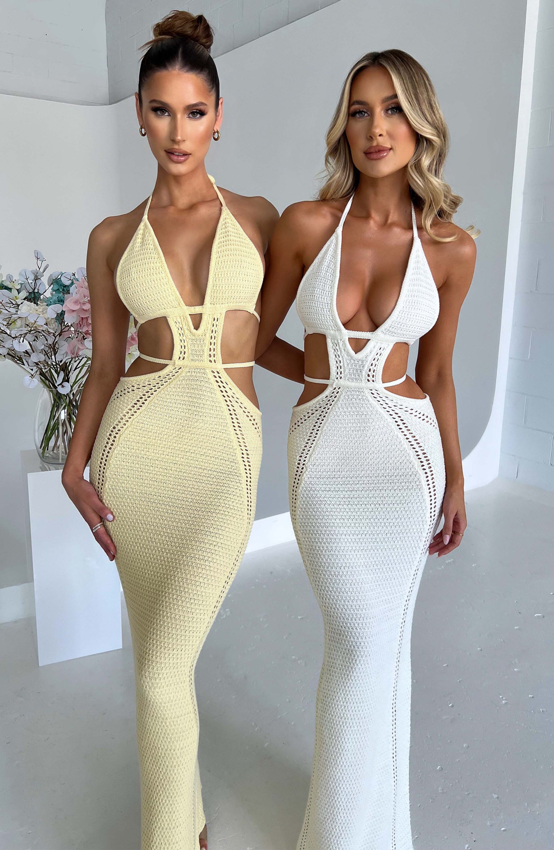 Abito Arabella Maxi Bianco