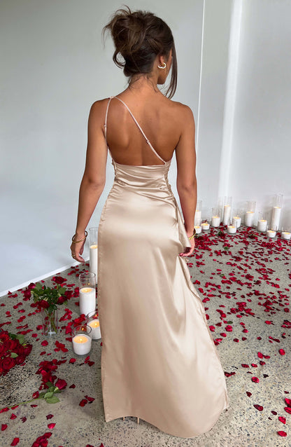 Ariel Maxi Dress Champagne