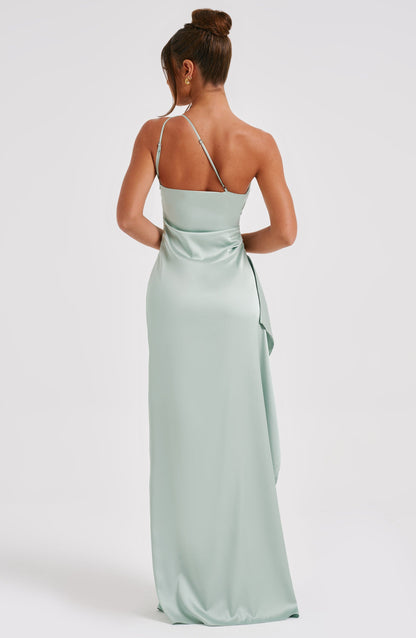 Abito Maxi Ariel Verde