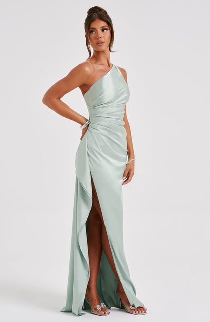 Abito Maxi Ariel Verde