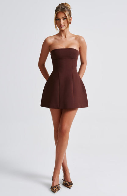 Abito Mini Asha - Marrone