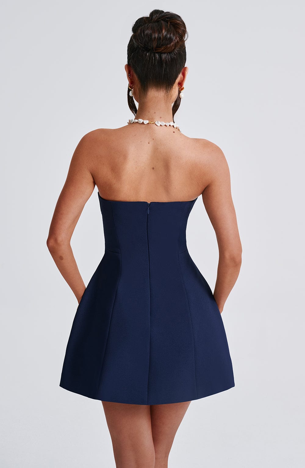 Abito Asha Mini Blu