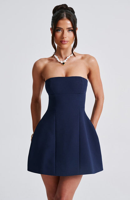 Abito Asha Mini Blu