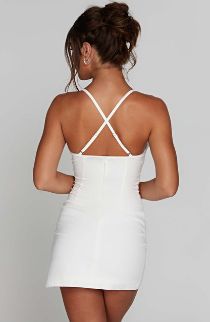 Abito Mini Aura - Bianco