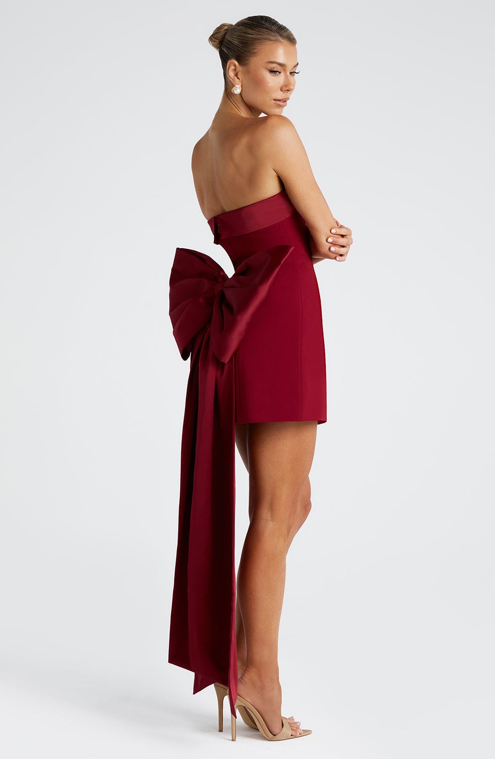 Vestito Mini Barbara - Vino