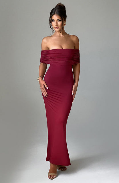 Abito Maxi Rosso - Belinda
