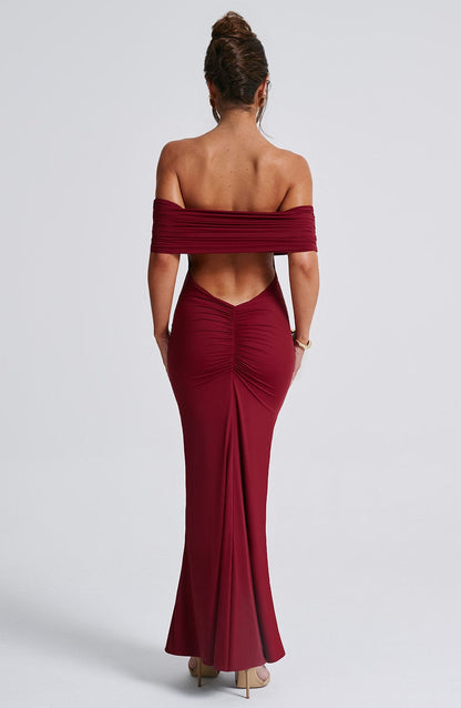 Abito Maxi Rosso - Belinda