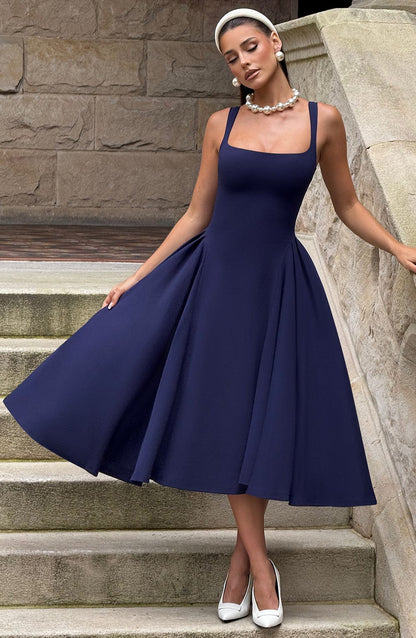 Vestito Midi Betty Blu