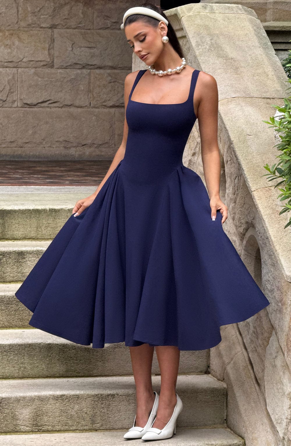 Vestito Midi Betty Blu