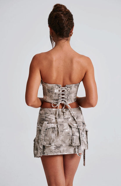 Gonna Mini Camo Stile 00