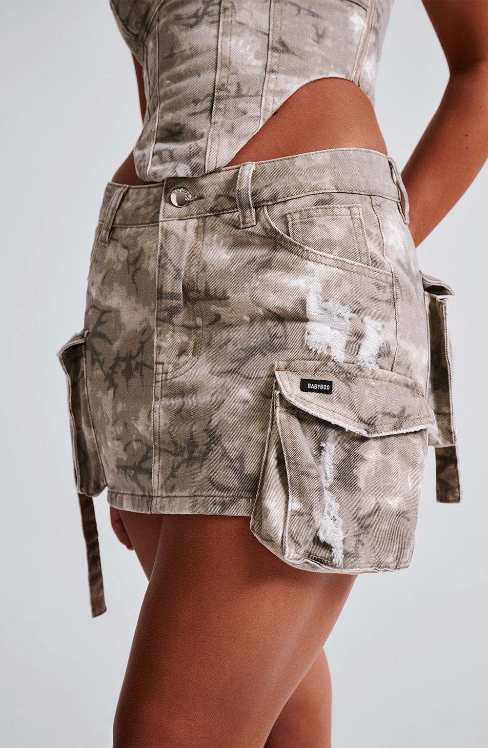 Gonna Mini Camo Stile 00