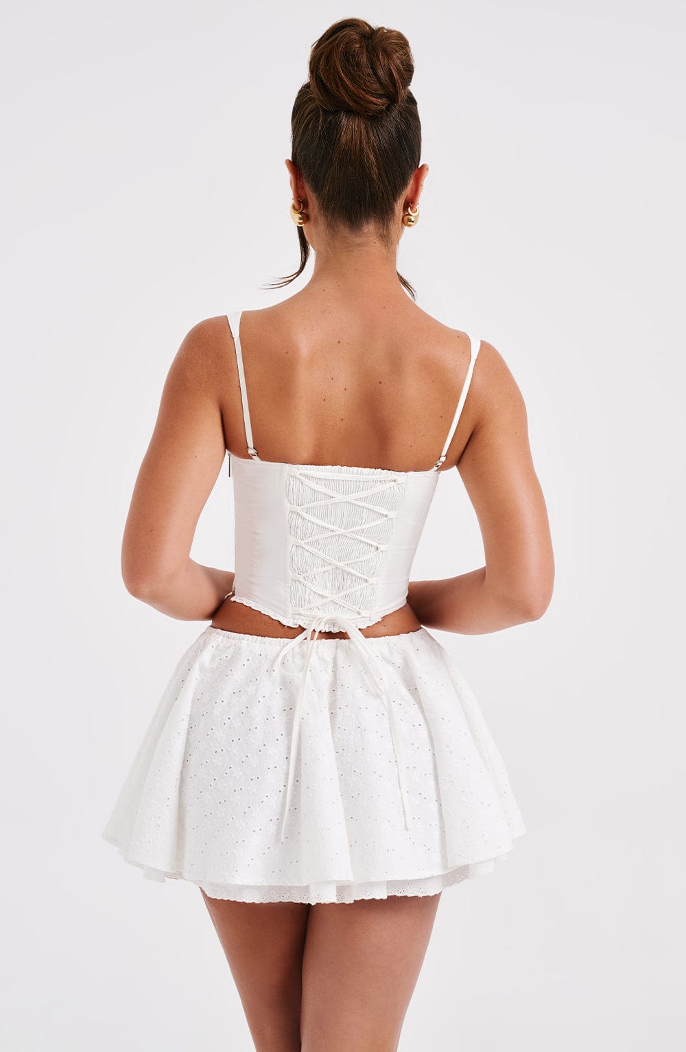 Top Donna Bonnie Avorio