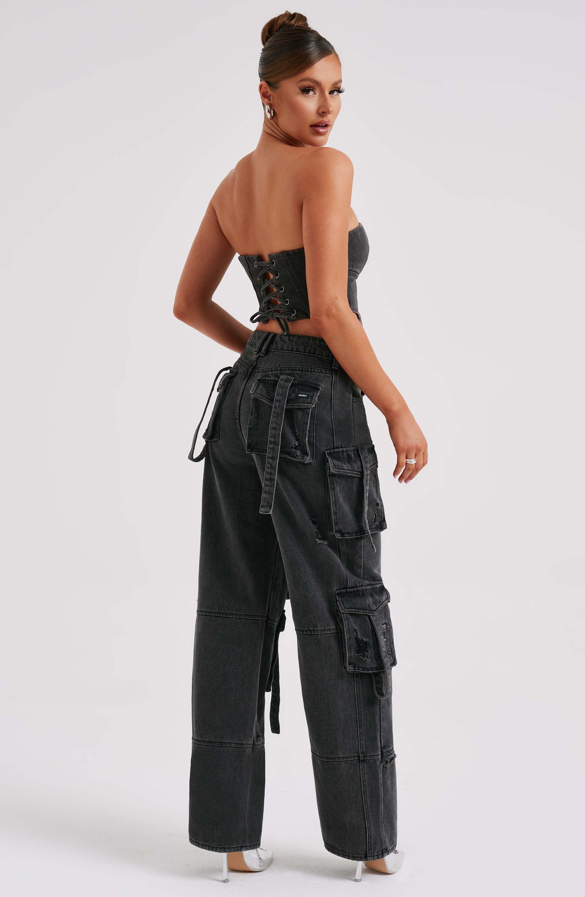 Pantalone Cargo Brooklyn Nero