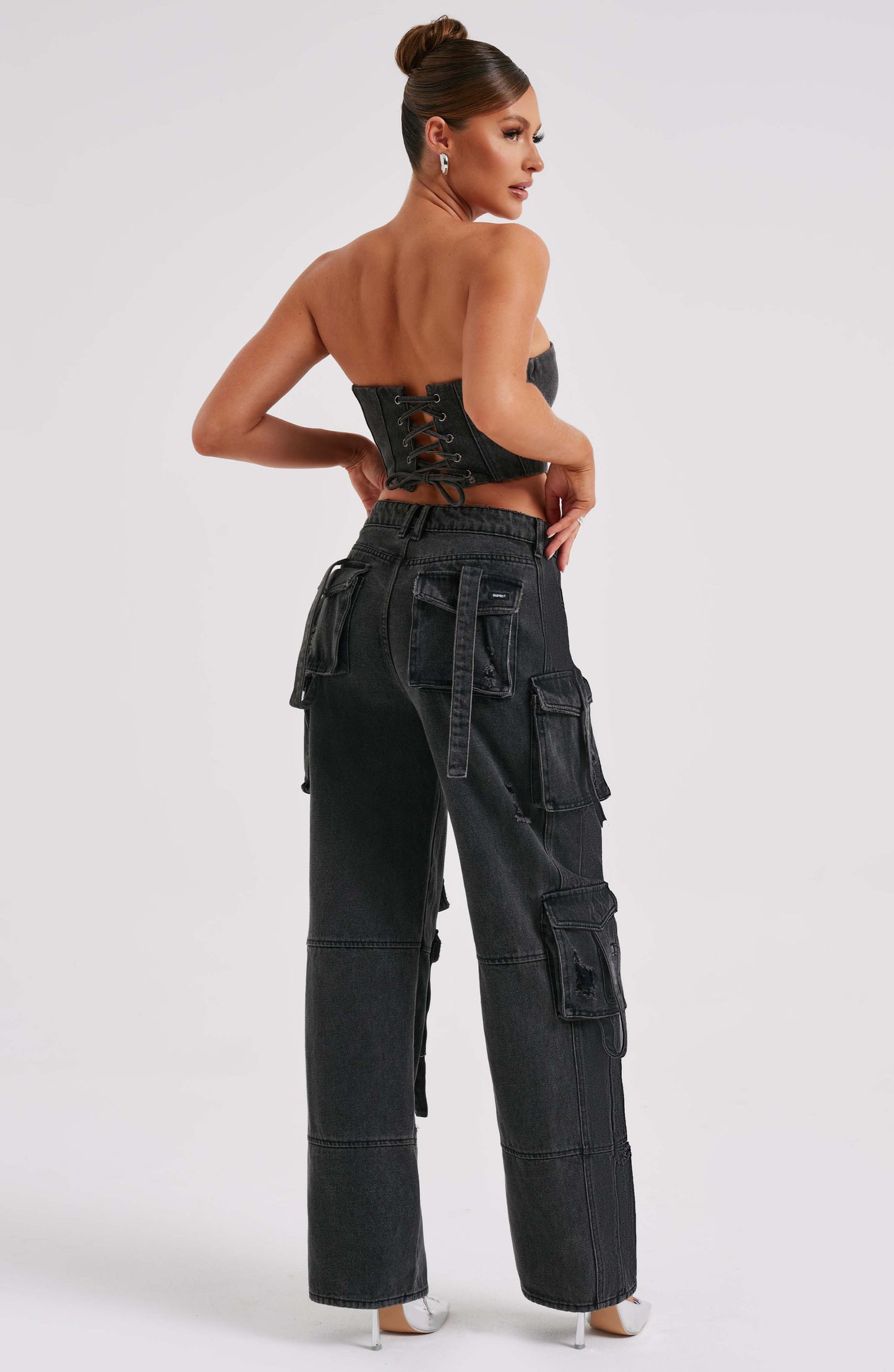 Pantalone Cargo Brooklyn Nero