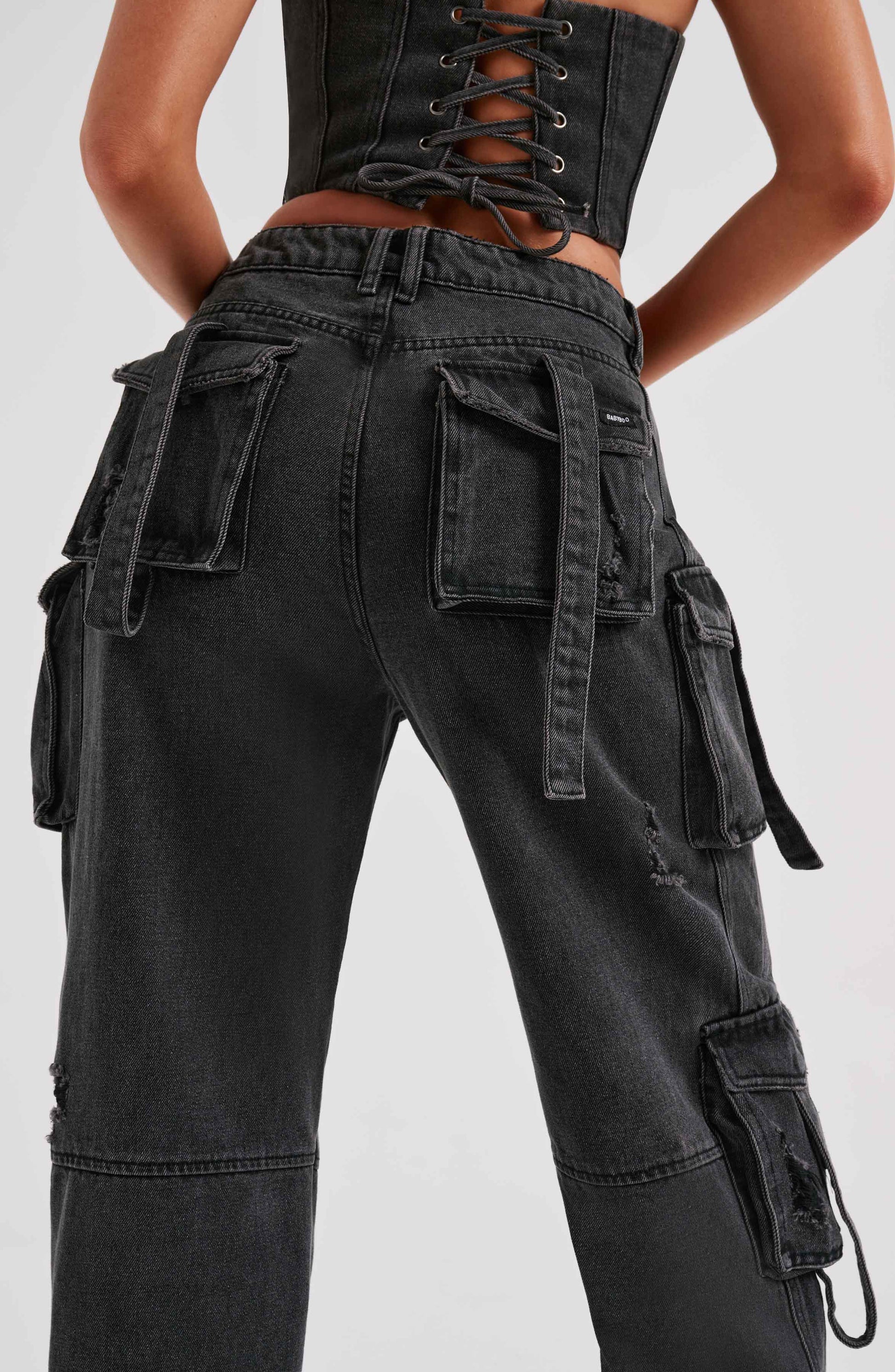 Pantalone Cargo Brooklyn Nero