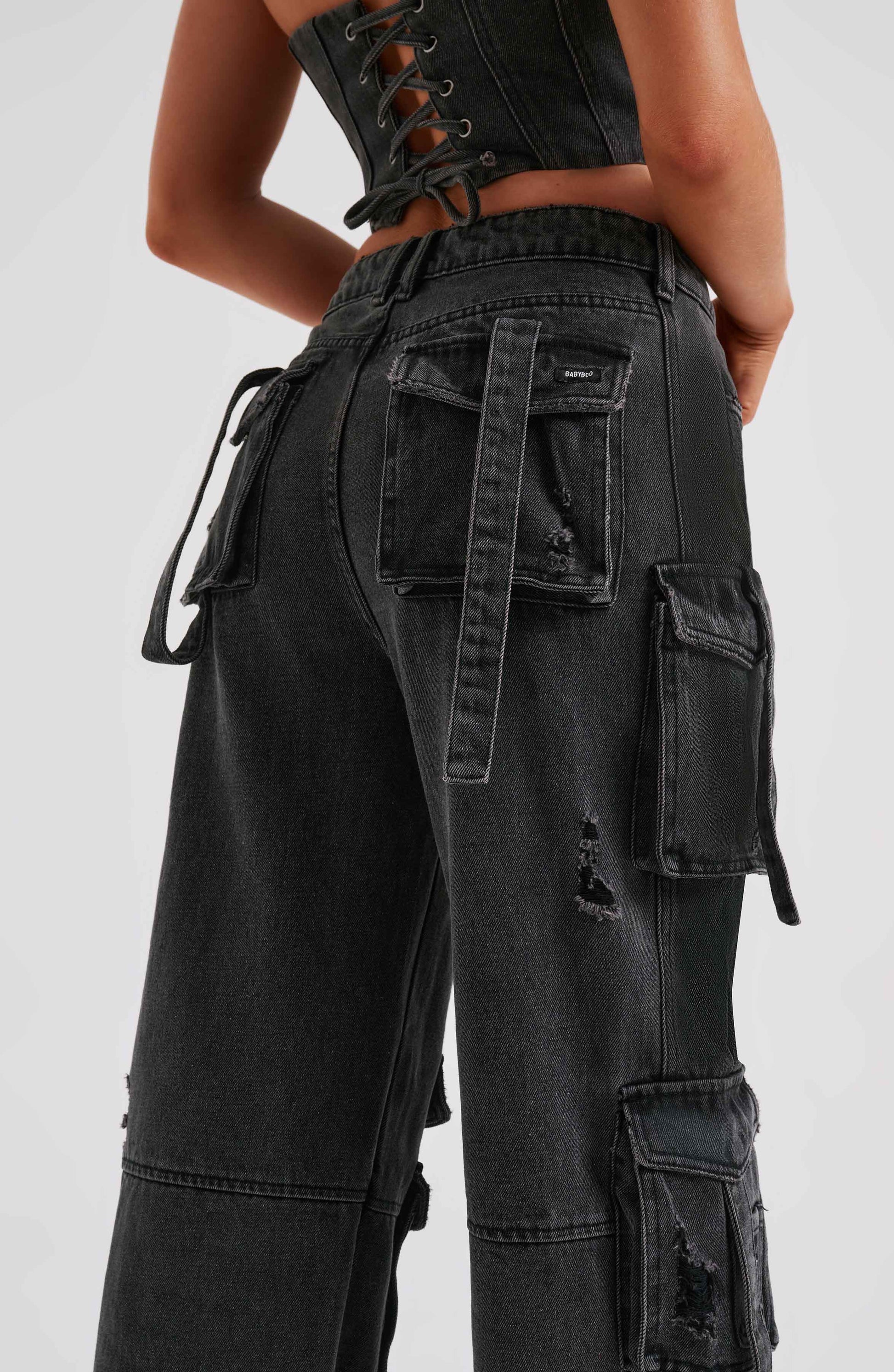 Pantalone Cargo Brooklyn Nero