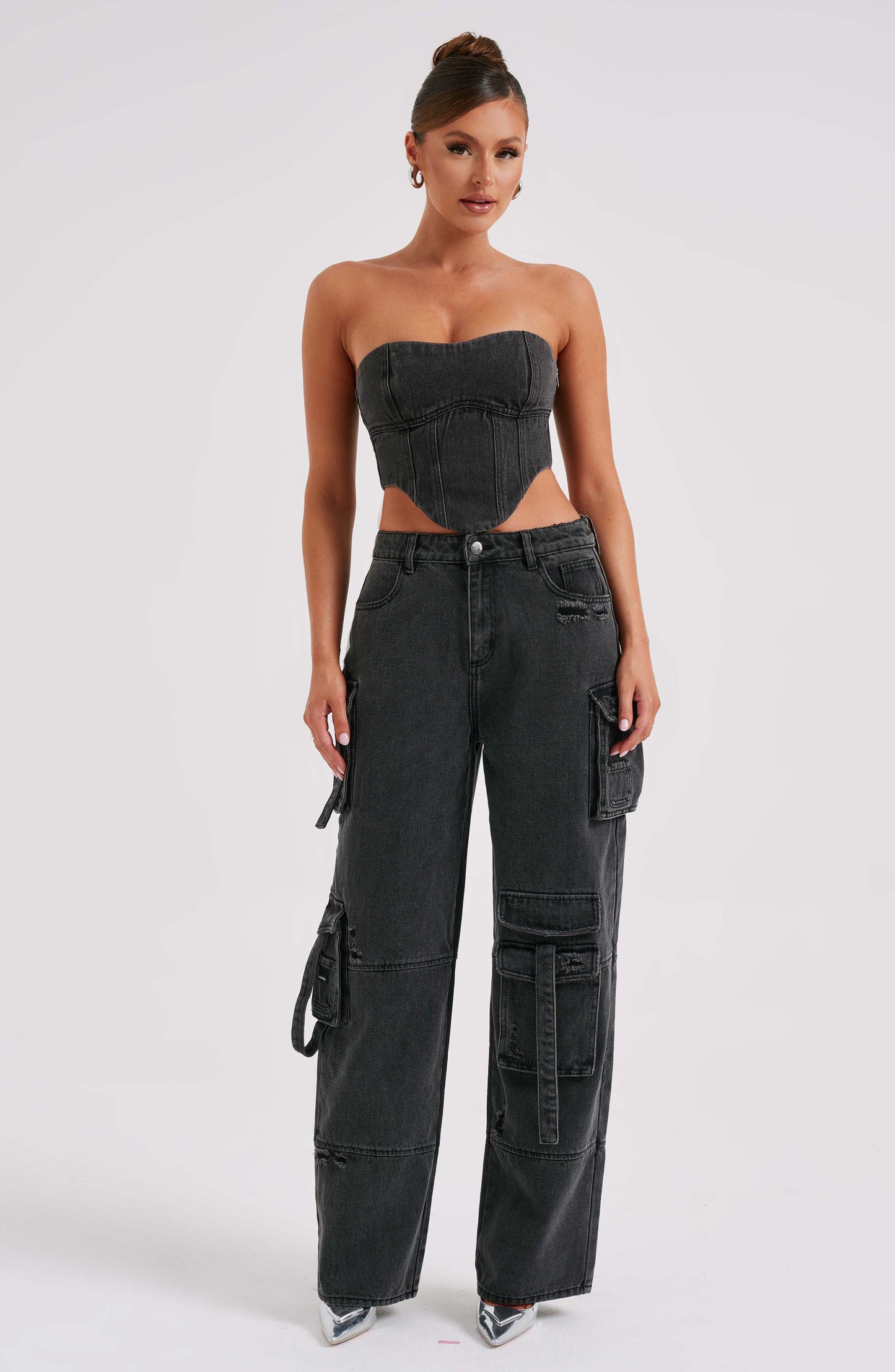 Pantalone Cargo Brooklyn Nero