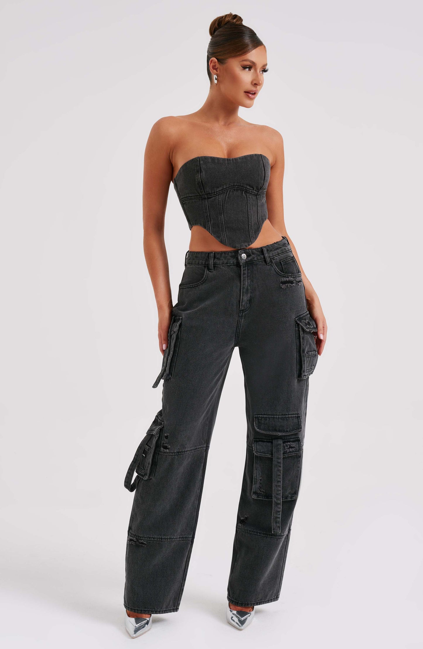 Pantalone Cargo Brooklyn Nero