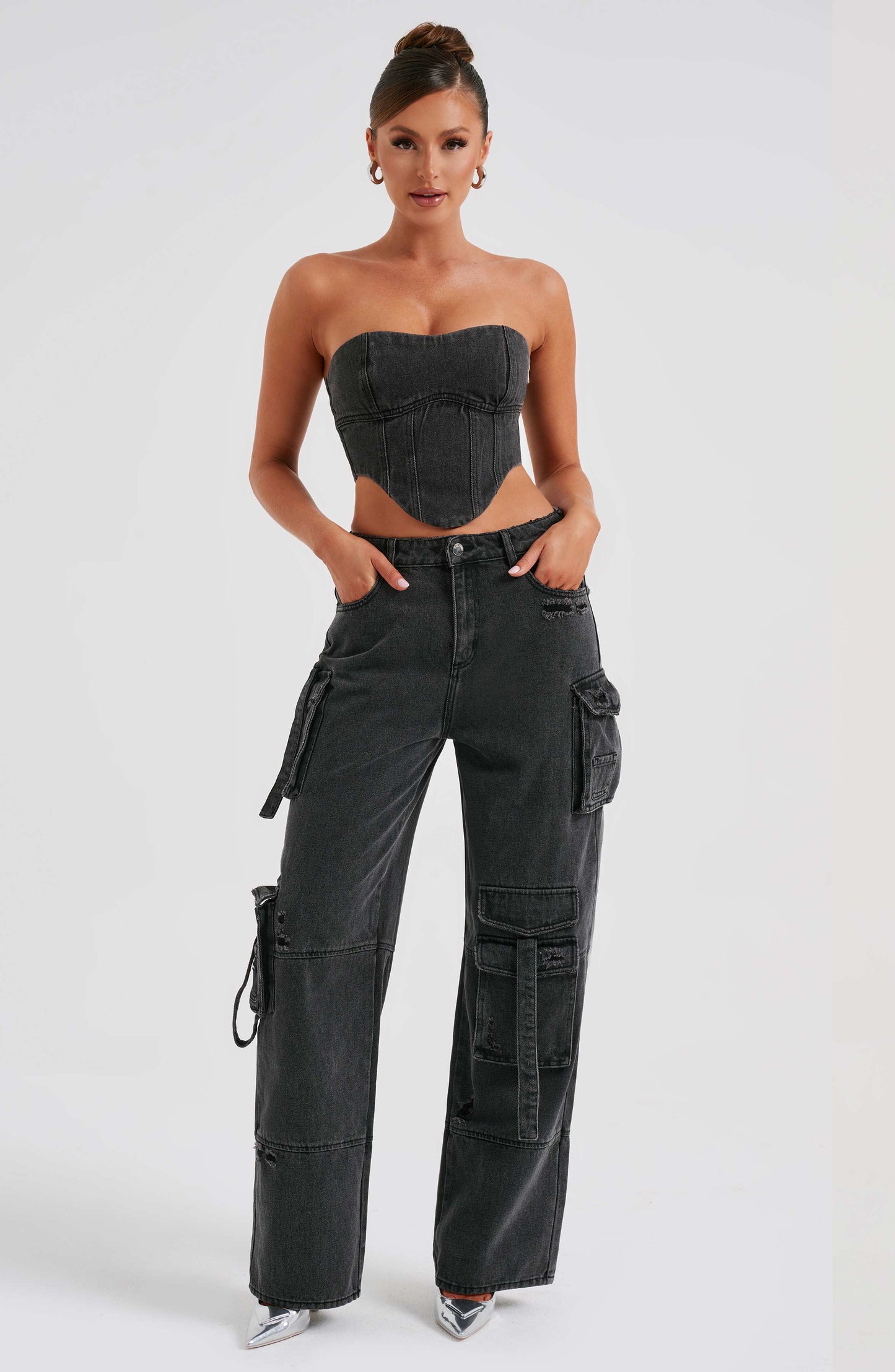 Pantalone Cargo Brooklyn Nero