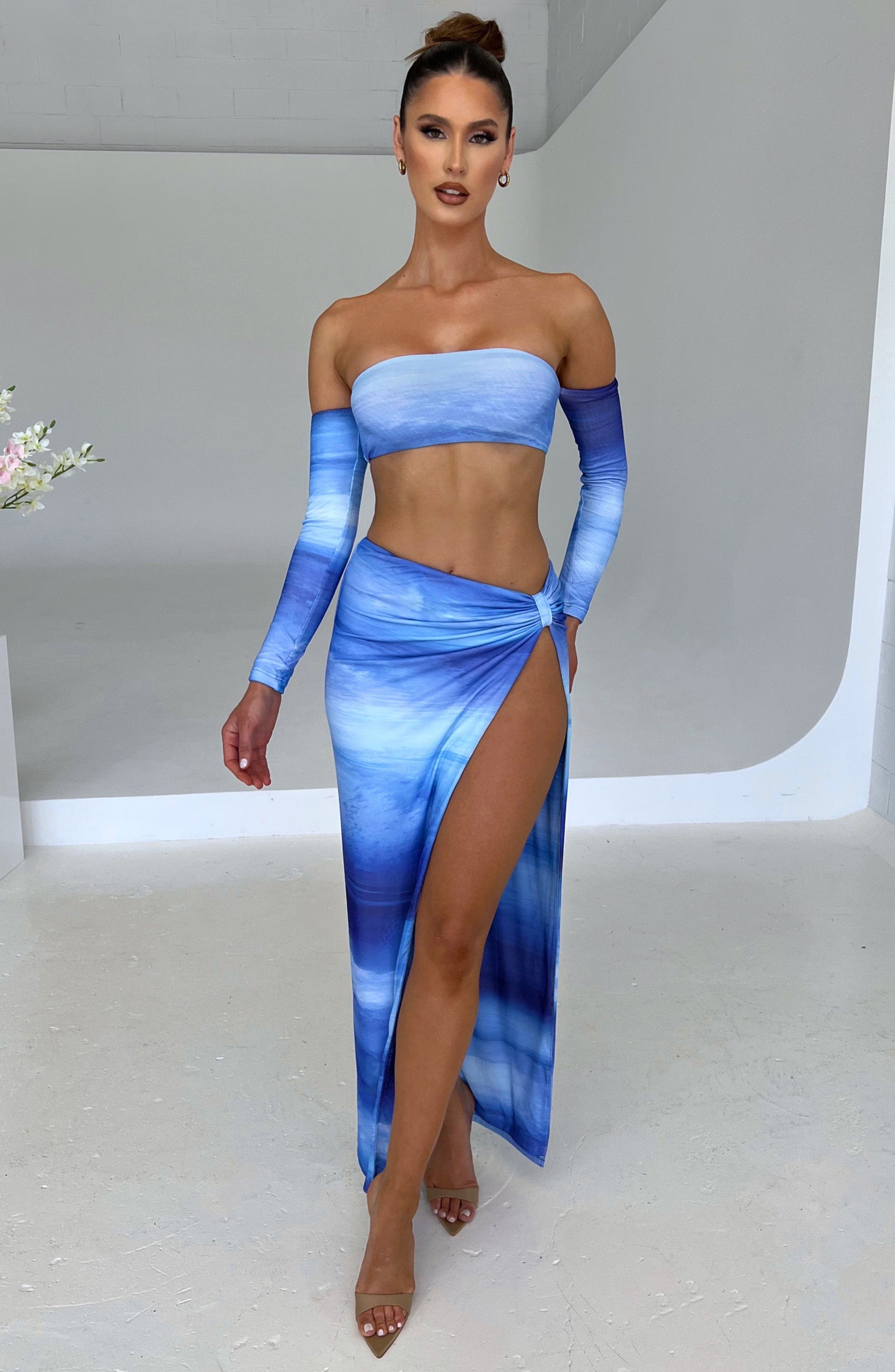 Top blu notte stile Brynn