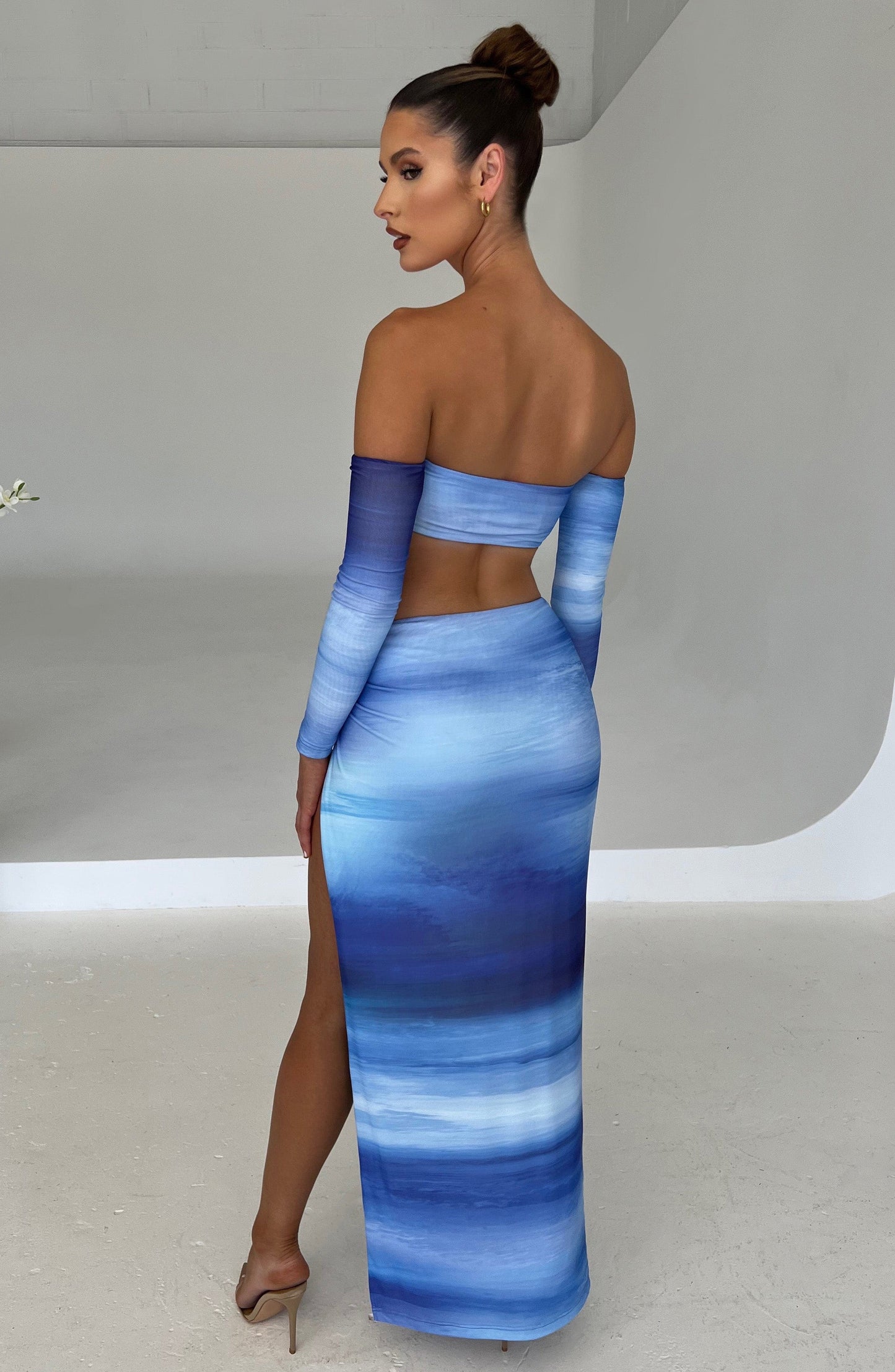 Top blu notte stile Brynn